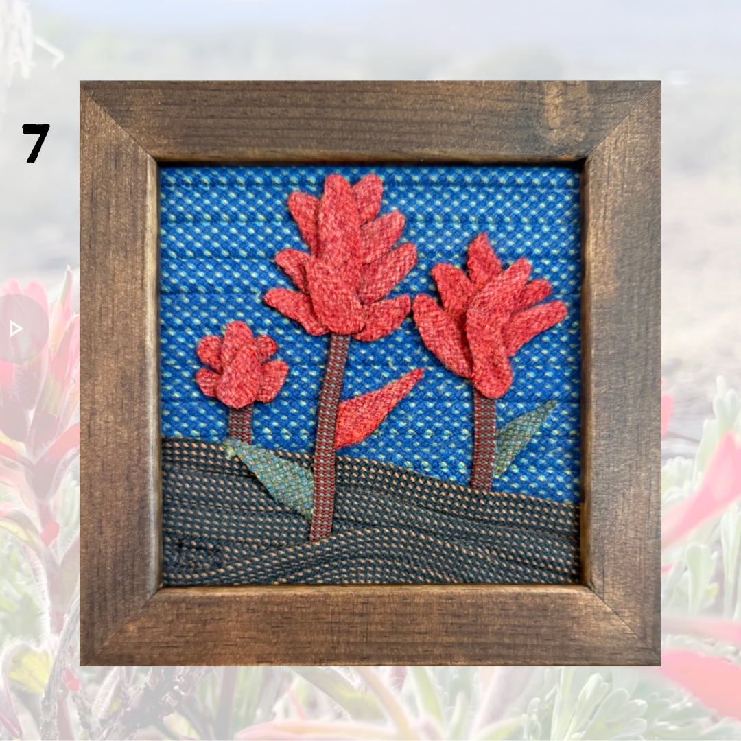 Castilleja Paintbrush Rope Art Mini