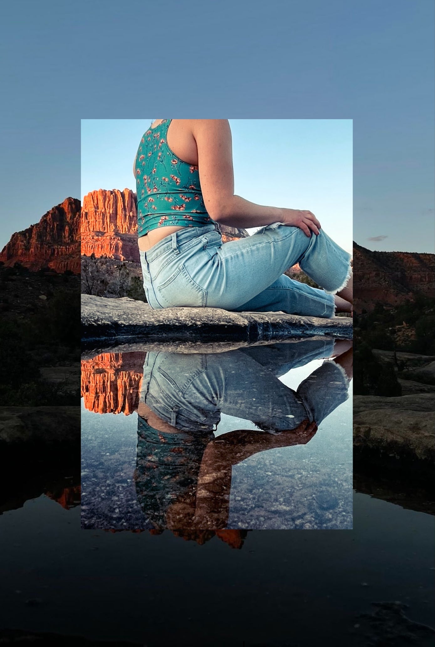 On-Demand Globemallow Crop Top