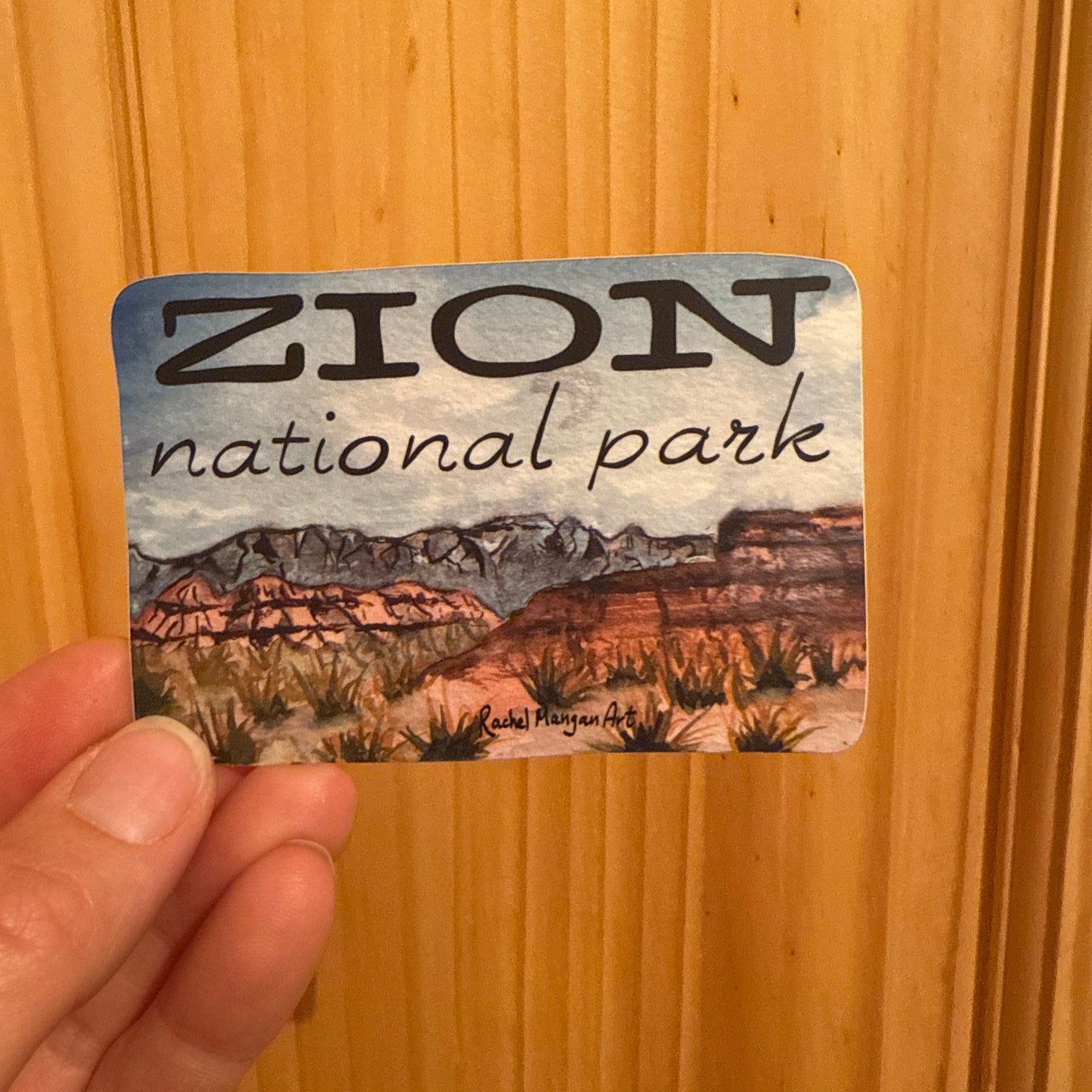 Zion West Temple sticker