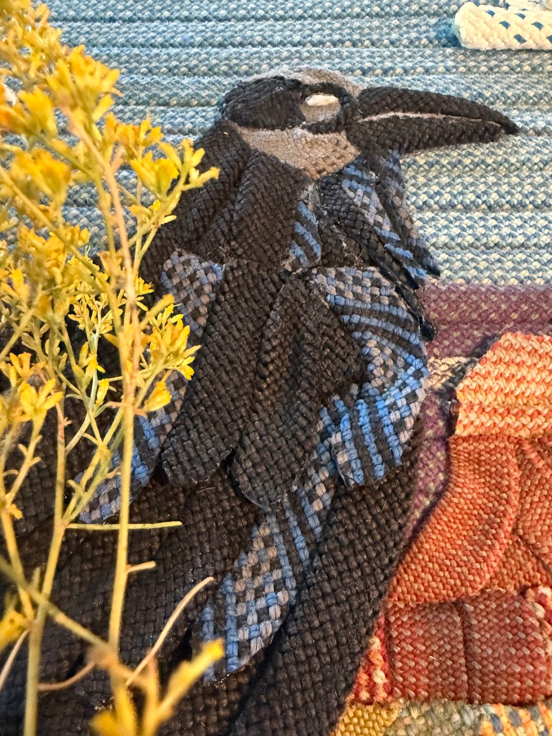 Raven in Grand Canyon Rope Art