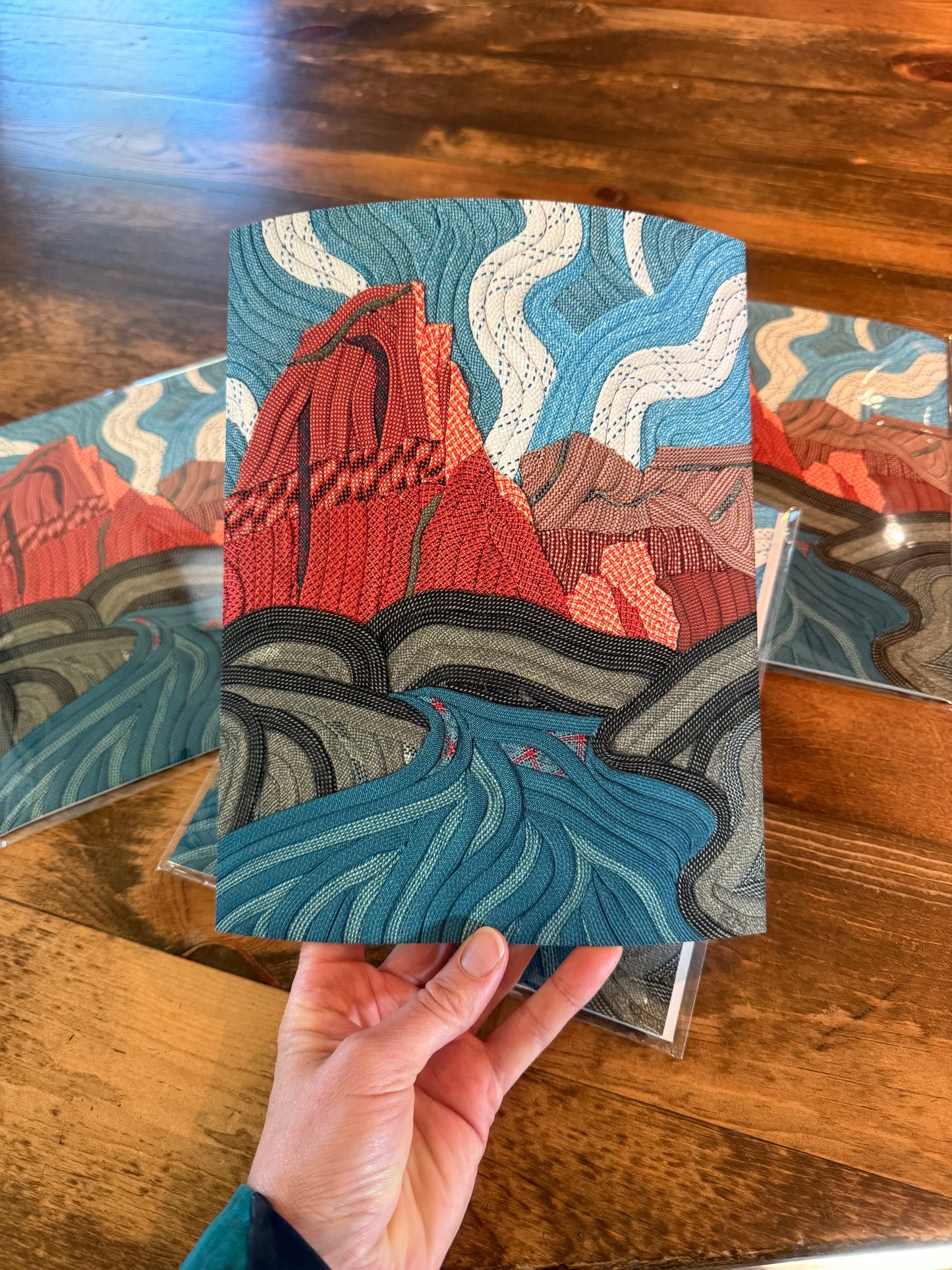 Angels Landing Rope Art Print