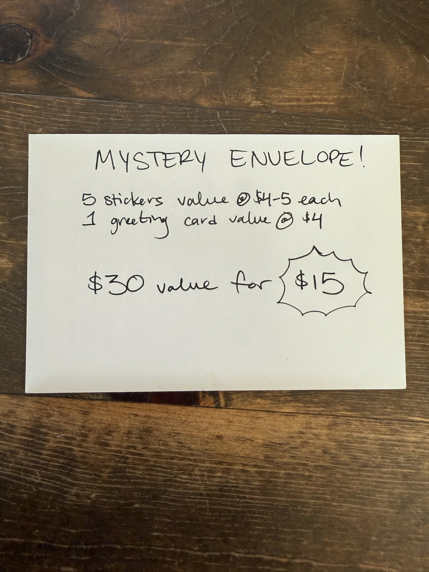 Mystery Envelope