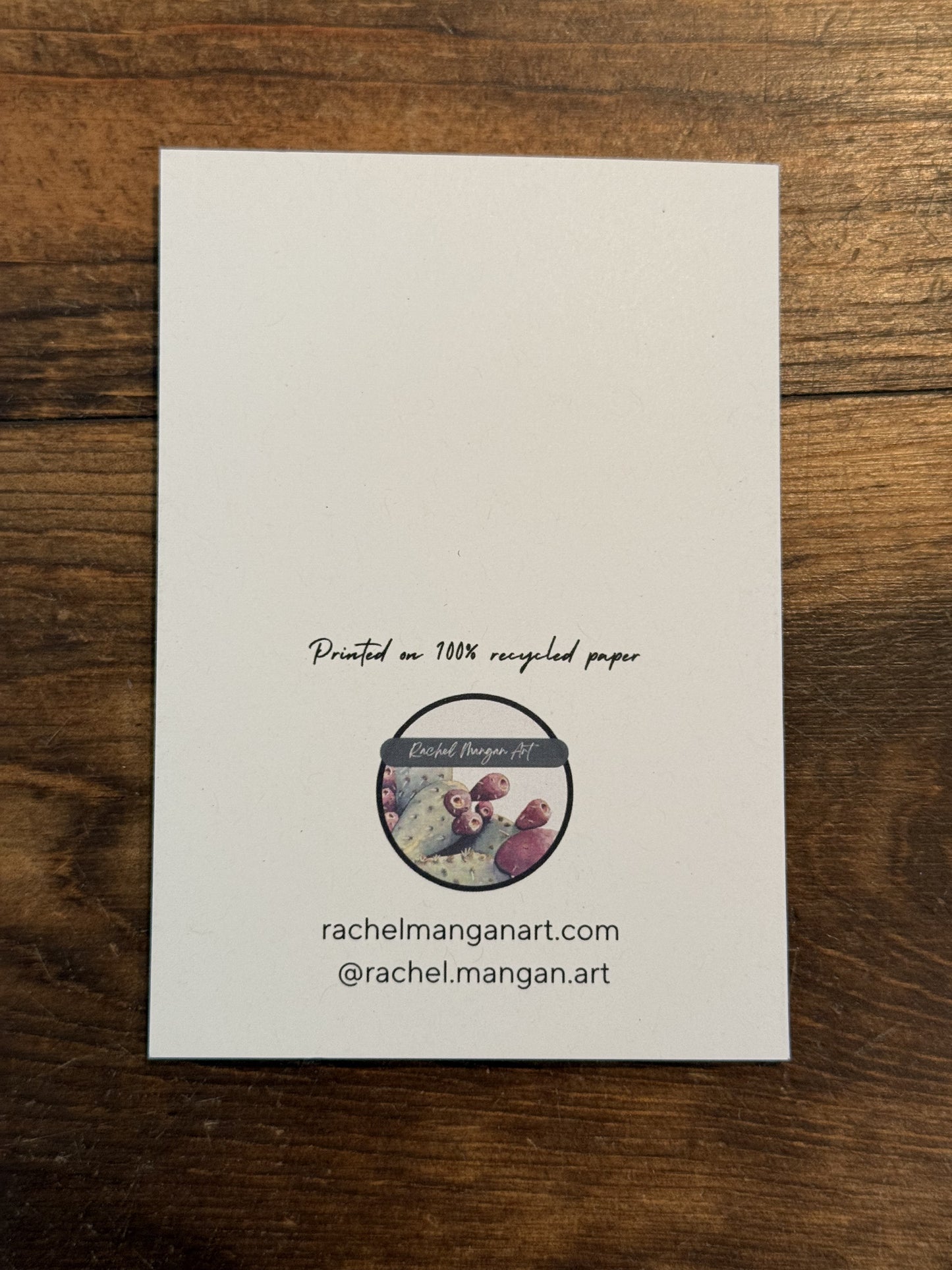 Artichoke Agave Greeting Card (Blank)