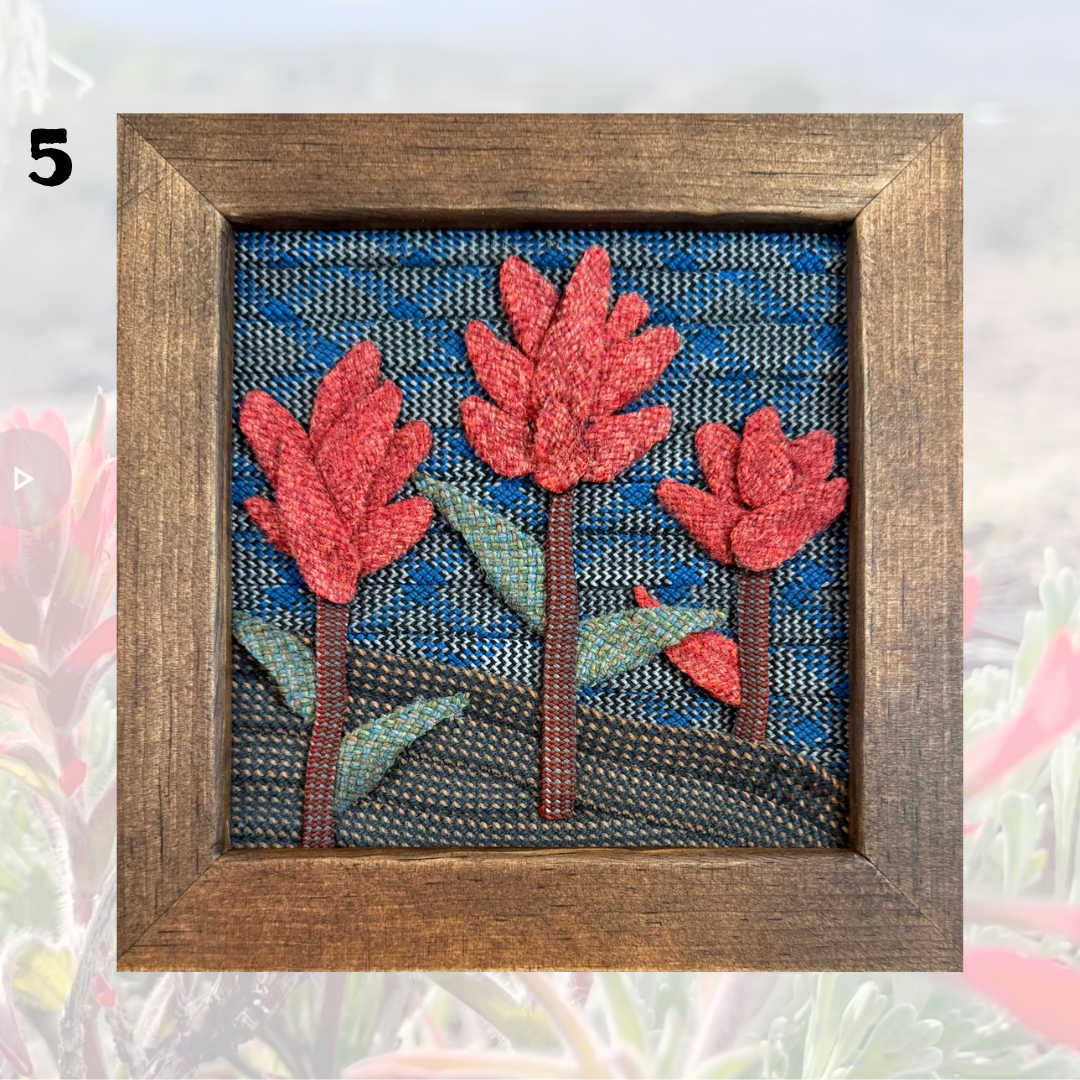 Castilleja Paintbrush Rope Art Mini