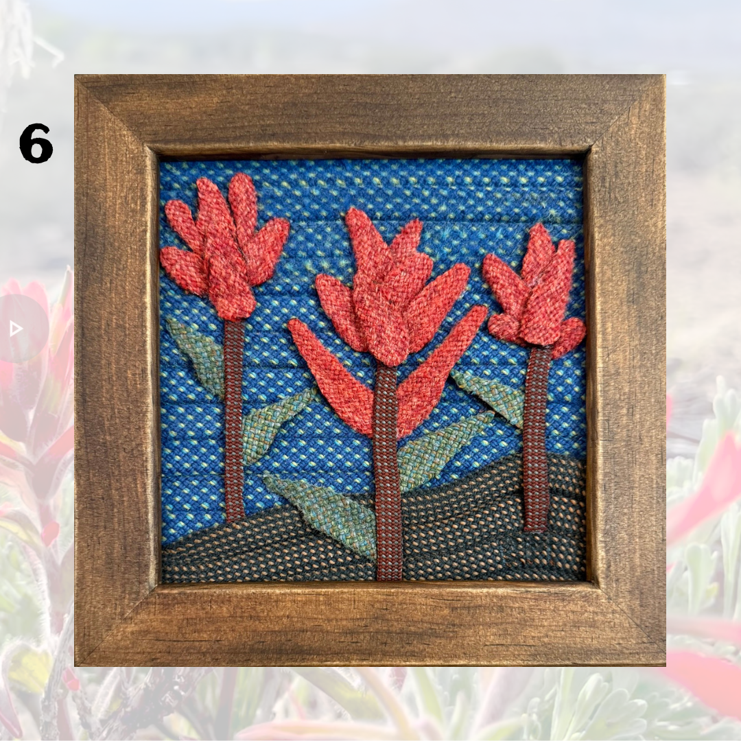 Castilleja Paintbrush Rope Art Mini