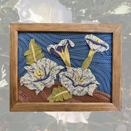 Moonflower Sacred Datura Rope Art