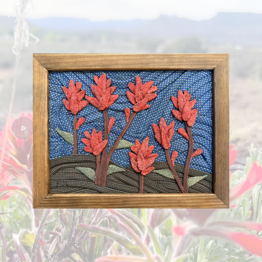 Castilleja Paintbrush Rope Art