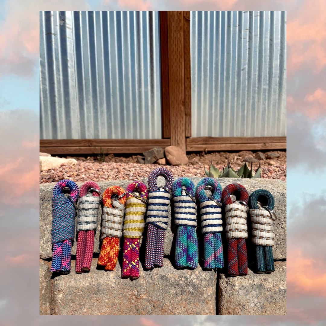 Keychains from Retired Rope