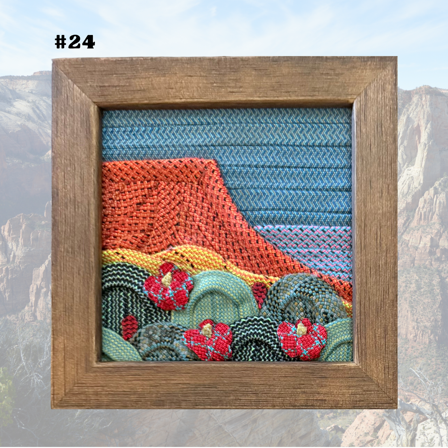 Claret Cup and Mesa Mini Rope Art