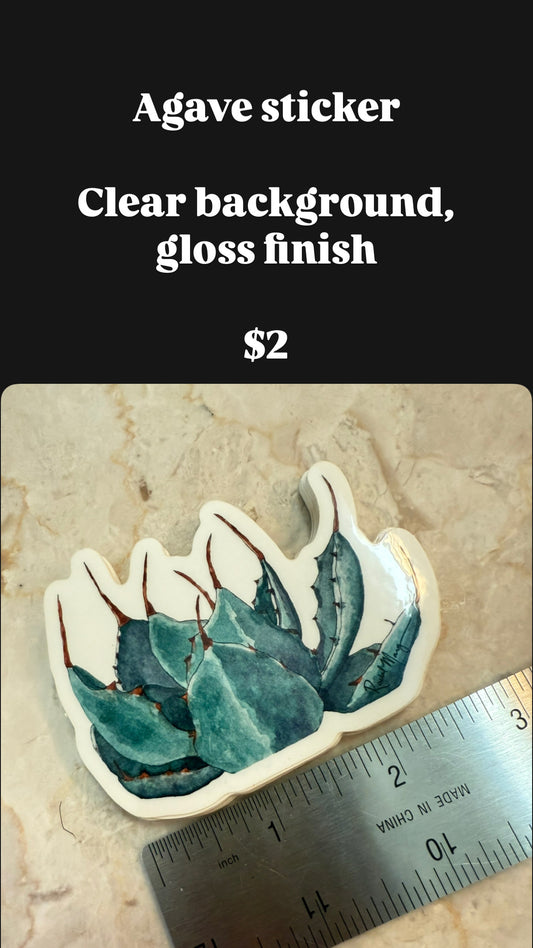 Sample Agave Stickers