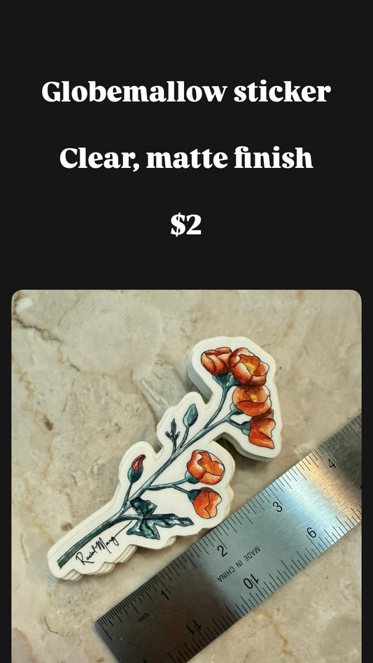 Sample Globemallow Stickers