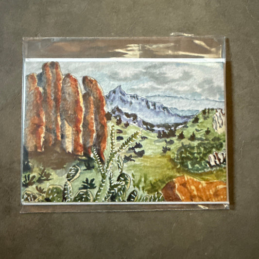 Arizona Greeting Card (Blank)