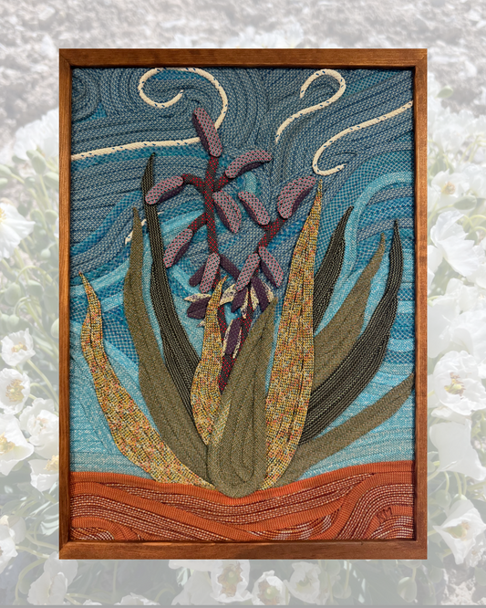 Yucca Beginning to Bloom Rope Art