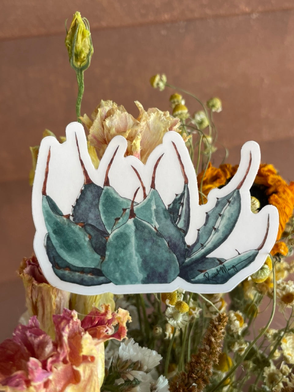 Artichoke Agave Sticker