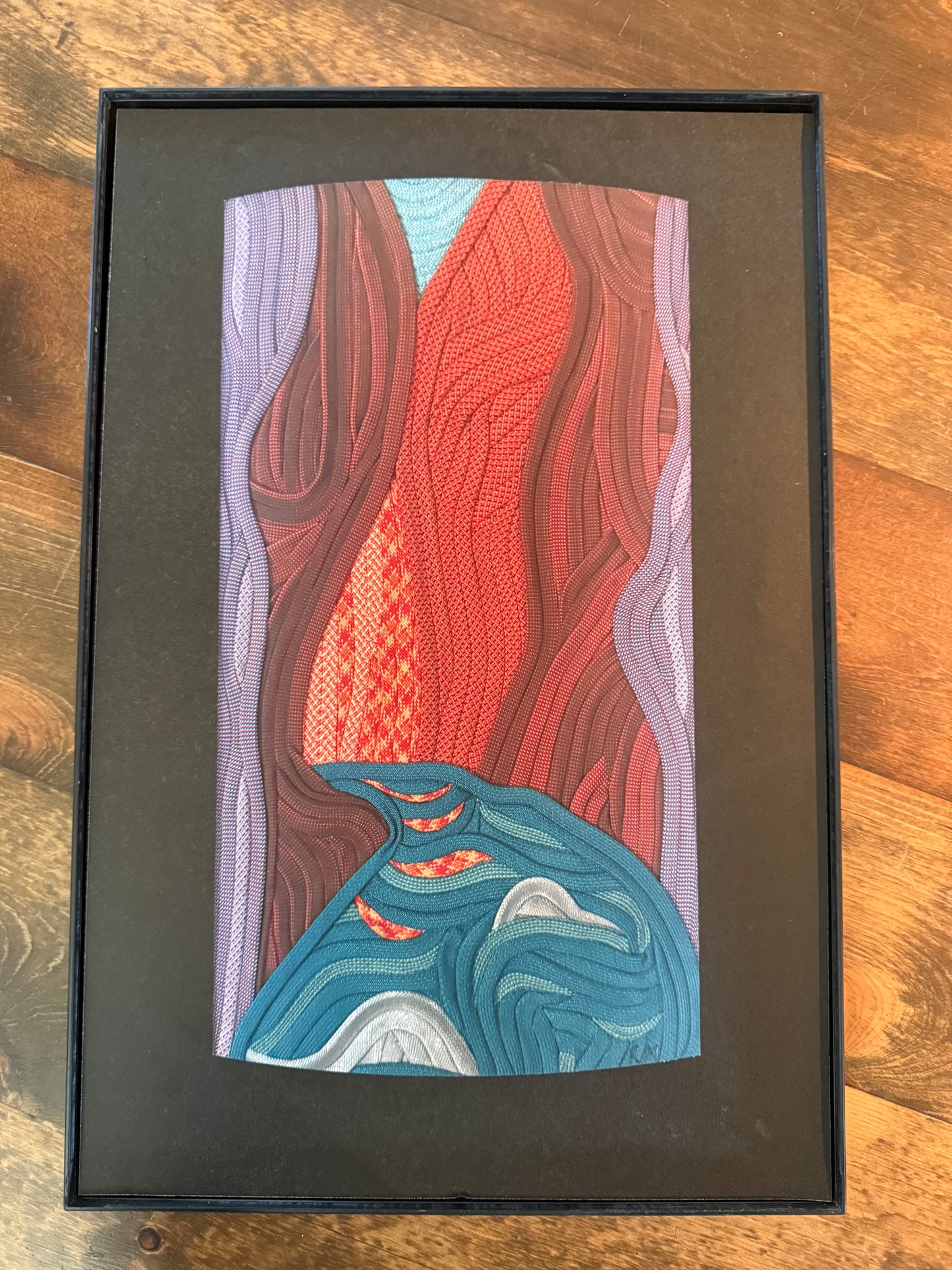 The Narrows Rope Art Print