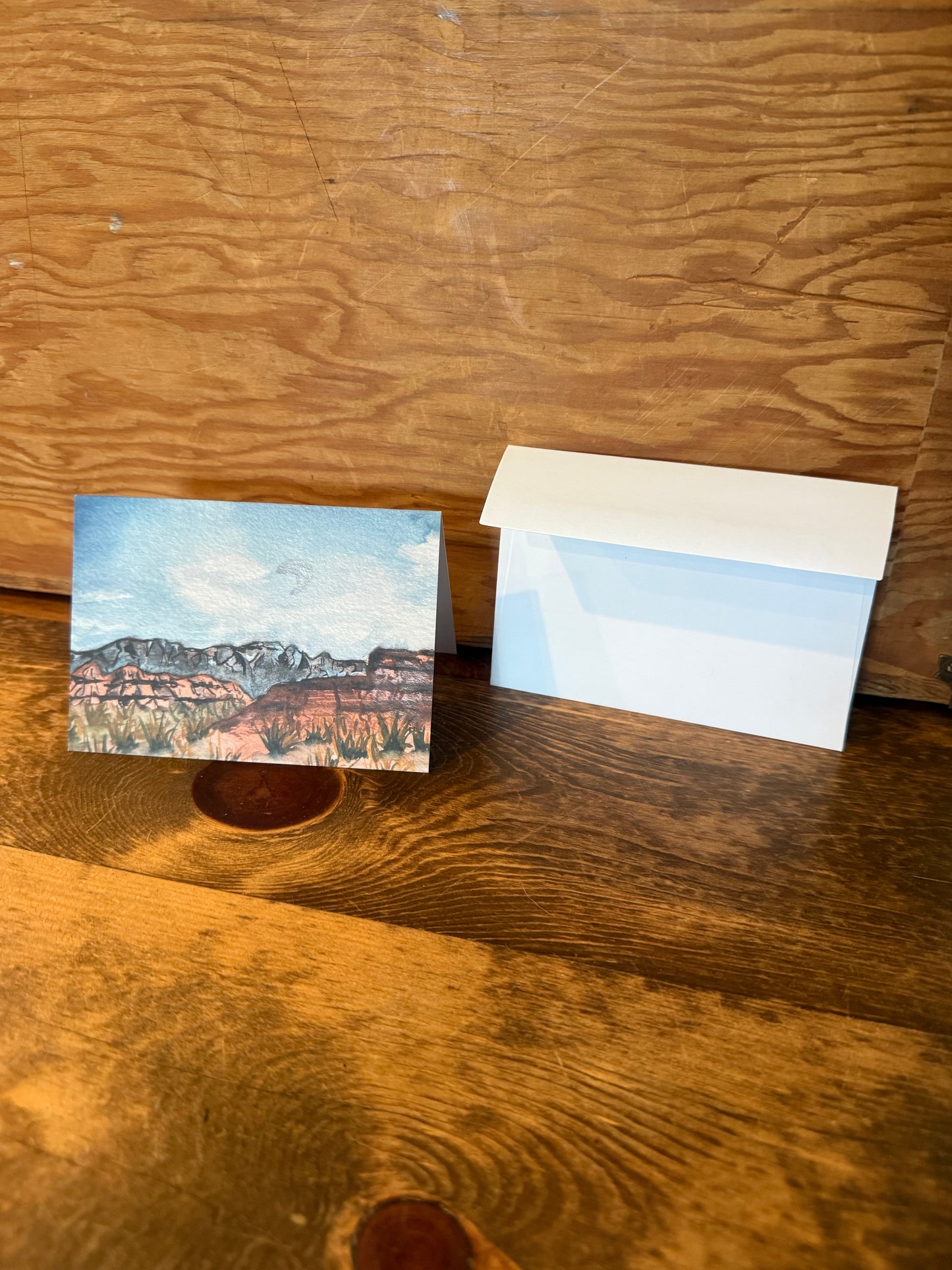 West Temple Greeting Card (Blank)