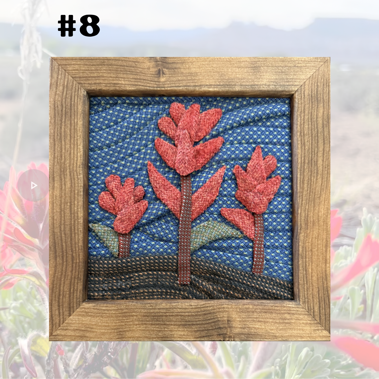 Castilleja Paintbrush Rope Art Mini