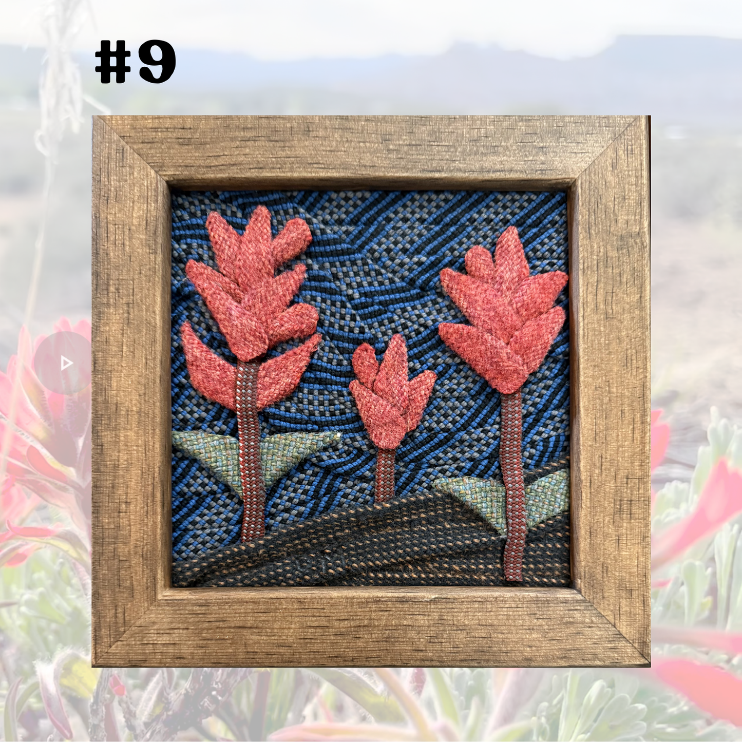 Castilleja Paintbrush Rope Art Mini