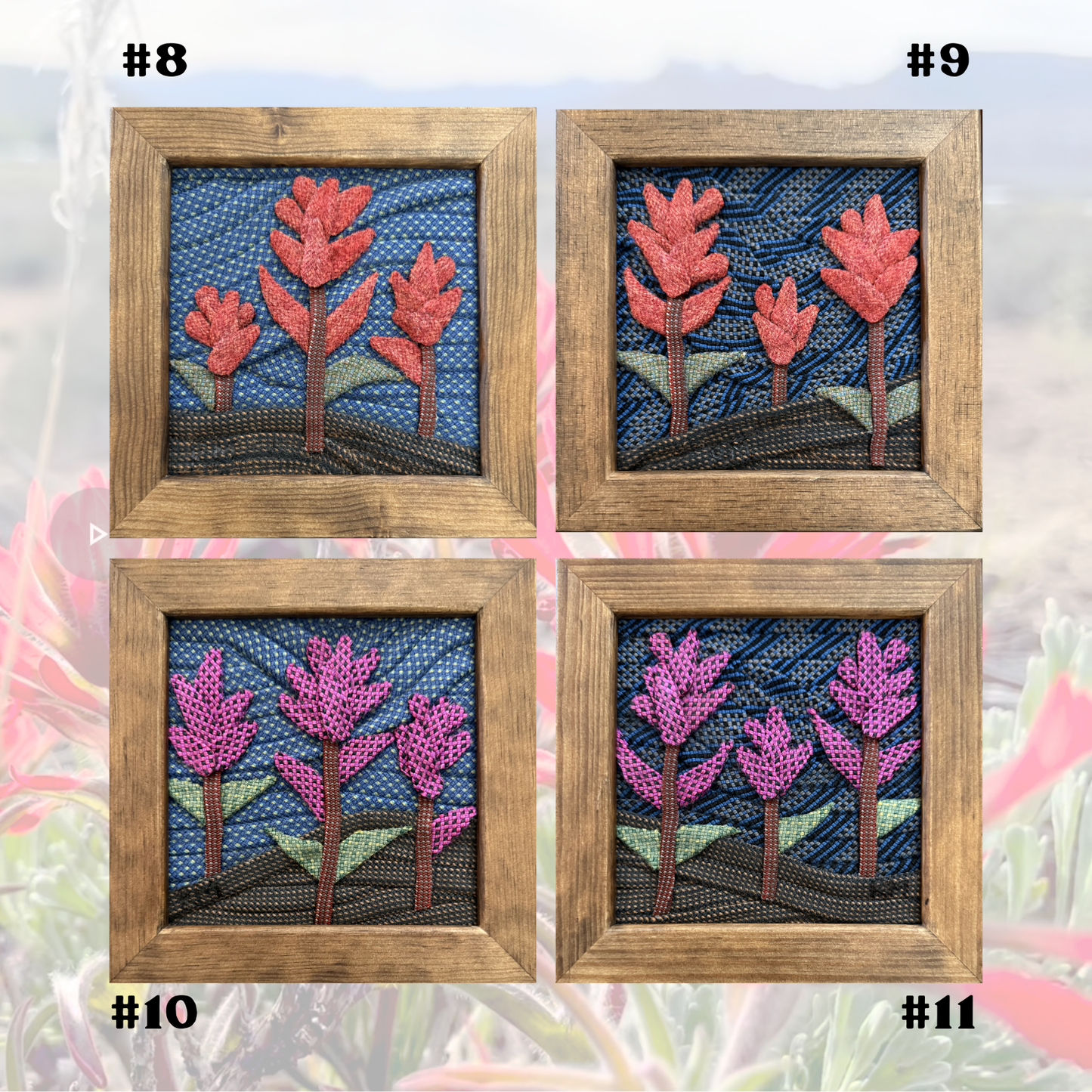 Castilleja Paintbrush Rope Art Mini