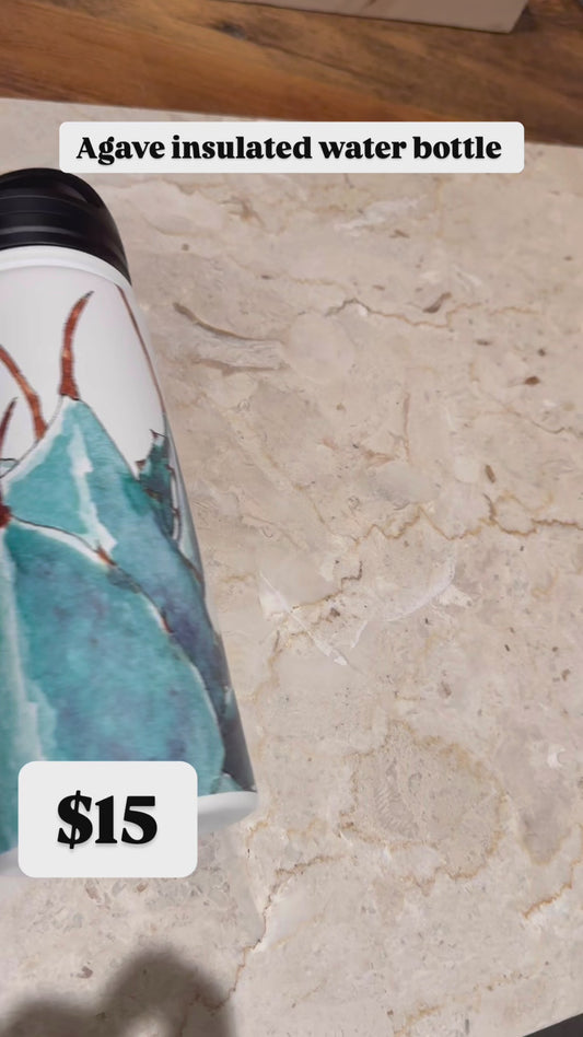 Sample Agave Insulated Bottle
